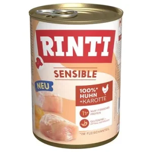 Rinti Sensible 6 x 400 g Pollo y zanahoria