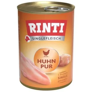 Pack Ahorro: Rinti Singlefleisch 24 x 400 g Pollo puro