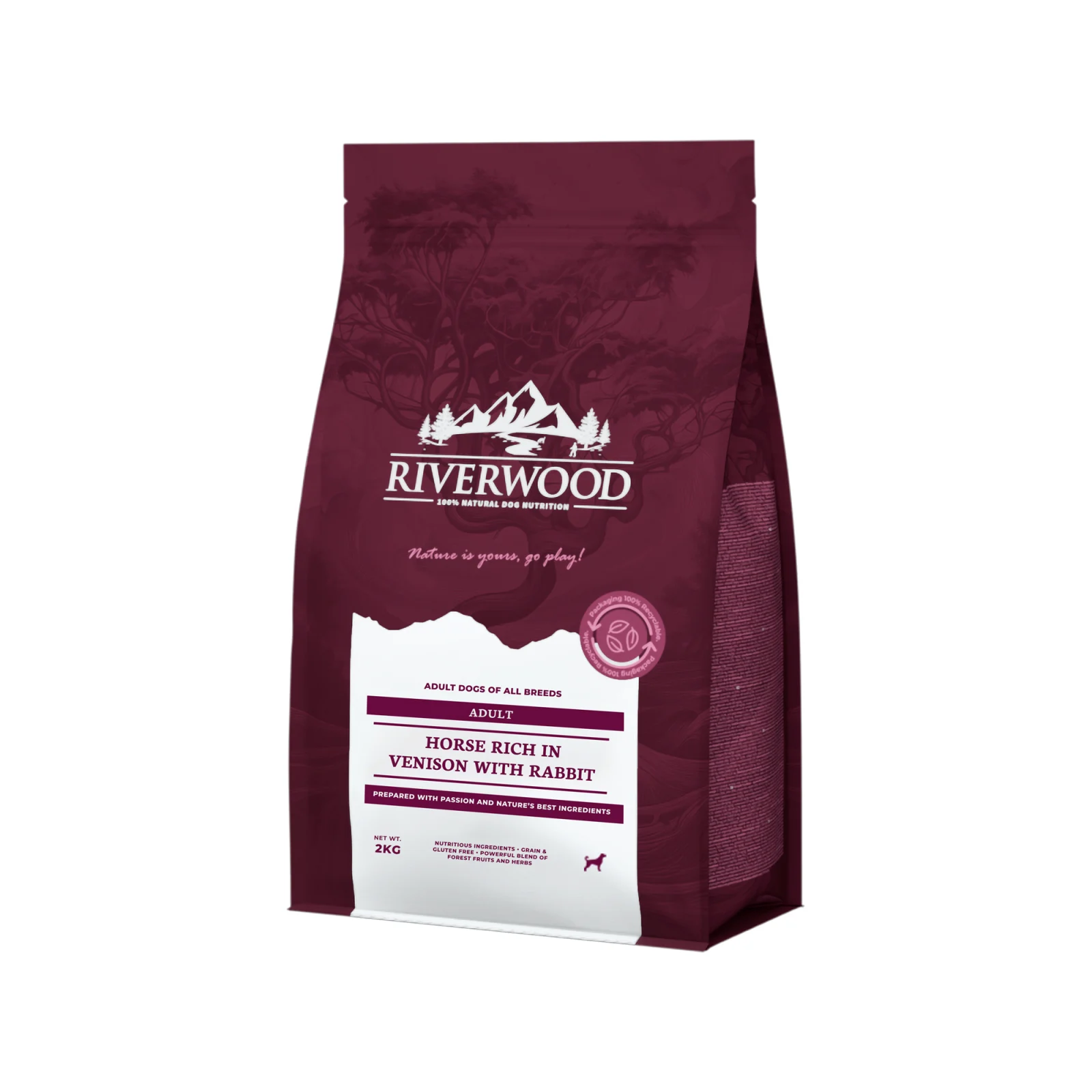 Riverwood Adult & Senior Dog - Caballo y Ciervo con Conejo - Image 2