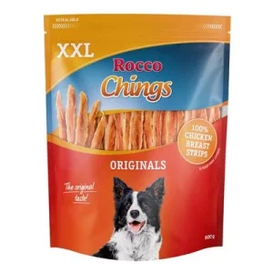 Rocco Chings XXL - Pack Ahorro Tiras de pechuga de pollo 2 x 900 g