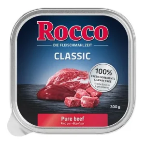 Rocco Classic en tarrinas 27 x 300 g - Pack Ahorro Vacuno puro