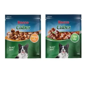 Rocco Cubes - Pack de prueba 2 variedades: pollo y pato (2 x 150 g)