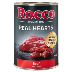 Rocco Real Hearts 24 x 400 g - Pack Ahorro Vacuno
