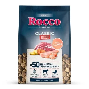 Rocco Senior Classic vacuno con salmón 1 kg
