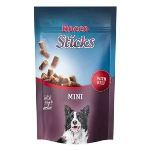 Rocco Sticks Mini - Pack Ahorro con vacuno 3 x 100 g