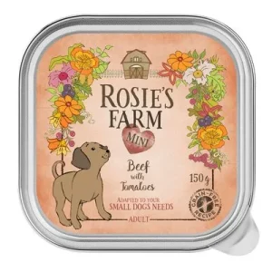 Rosie's Farm Mini 6 x 150 g Vacuno con tomate