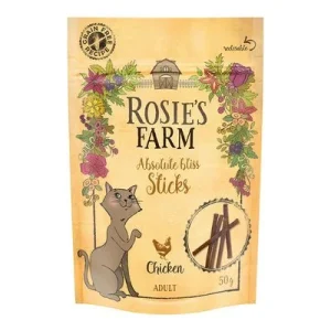 Rosie's Farm Sticks barritas con pollo para gatos 50 g