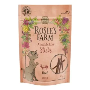 Rosie's Farm Sticks barritas con vacuno para gatos 50 g