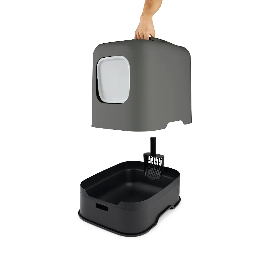 Rotho Biala Eco Arenero Antracita para gatos - Image 2