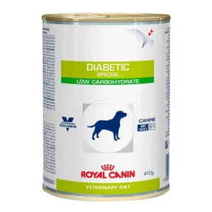 ROYAL CANIN Canine Diet Diabetic Lata Perro 410gr 1lata, Pack 6 latas o Pack 12latas