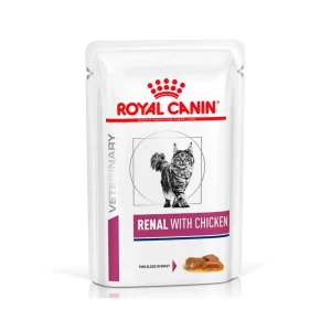 ROYAL CANIN Diet Feline Renal Pollo en salsa sobres para gatos Pack 12x85gr