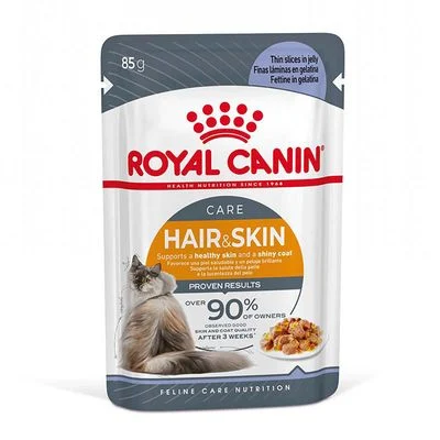 Royal Canin Hair & Skin Care en gelatina 12 x 85 g