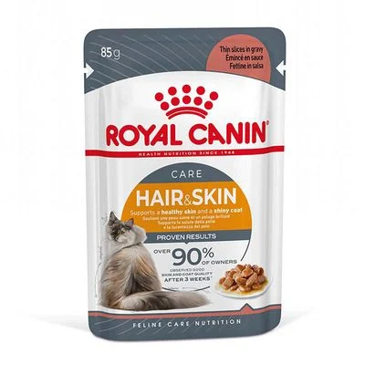 Royal Canin Hair & Skin Care en salsa 12 x 85 g