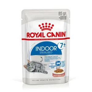 Royal Canin Indoor Sterilised 7+ en salsa 12 x 85 g