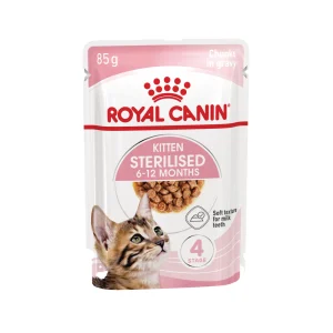 Royal Canin Kitten Sterilised in Gravy - Sobre