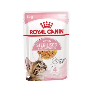 Royal Canin Kitten Sterilised in Jelly - Bolsa para comida