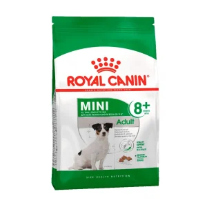 Royal Canin Mini Adult 8+ | Pienso Perros Pequeños Mayores de 8 o más años de edad (2kg | 4kg | 8kg)