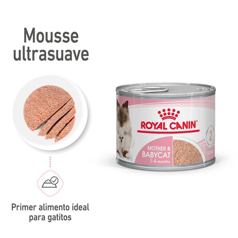 Royal Canin Mother & Babycat Lata 195g Unidad