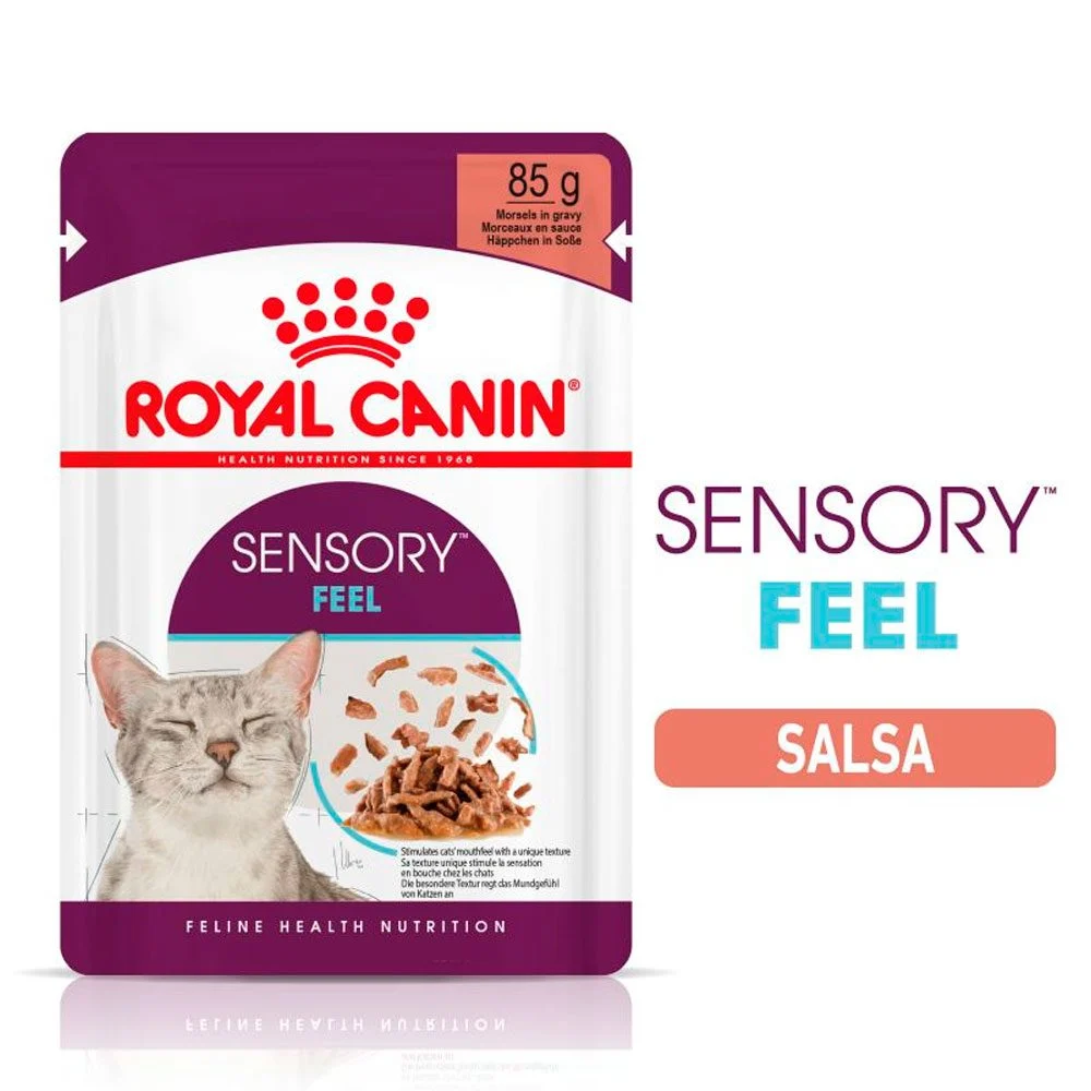Royal Canin Sensory Feel en salsa 12x85g
