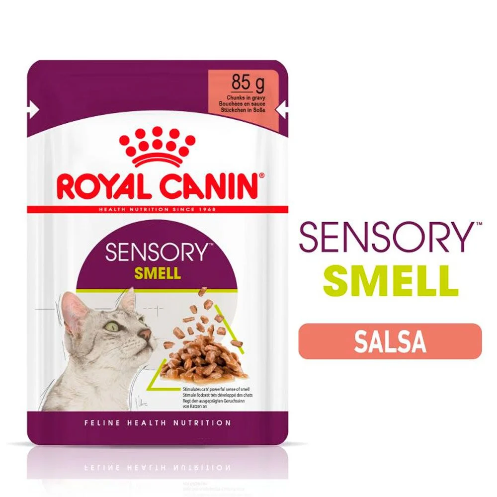 Royal Canin Sensory Smell en salsa 12x85g