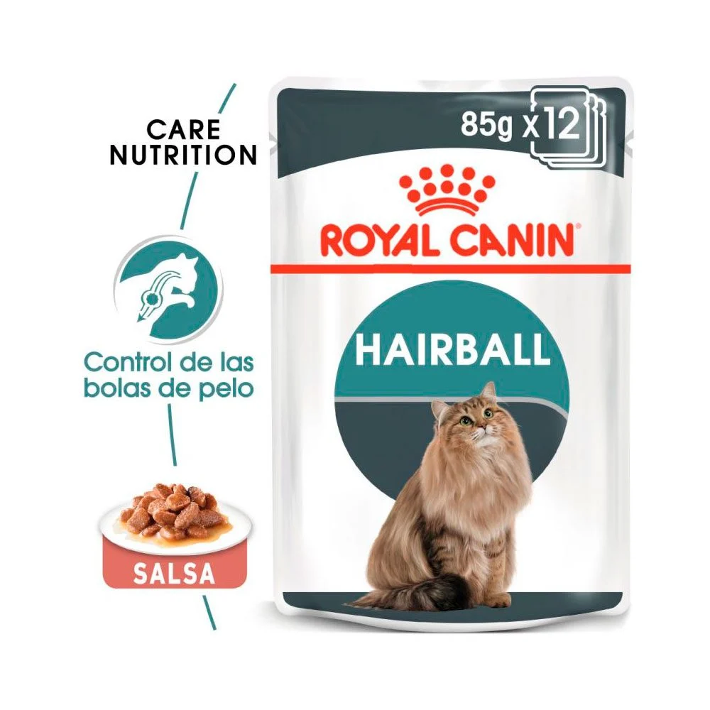 Royal Canin Sobres Hairball Care Gravy 12x85g