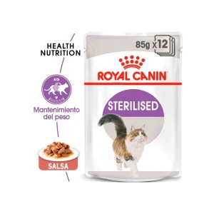 Royal Canin Sobres Sterilised Gravy 12x85g