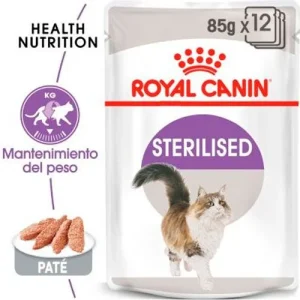 Royal Canin Sobres Sterilised paté 12x85g