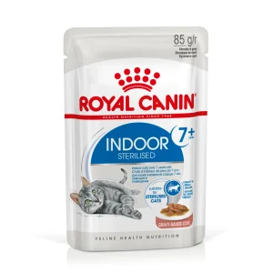 Royal Canin Sterilised Indoor 7+ in Gravy - Comida para Gatos