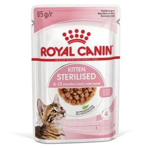 Royal Canin Sterilised Kitten en salsa 12 x 85 g