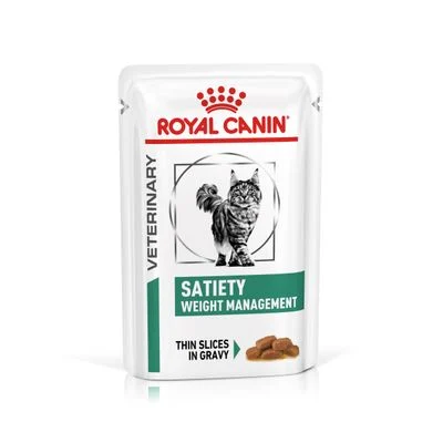 Royal Canin Veterinary Feline Satiety Weight Management en salsa 12 x 85 g