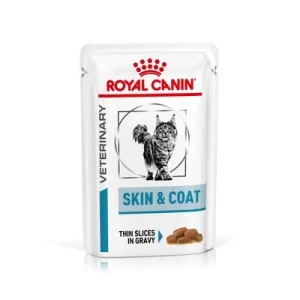 Royal Canin Veterinary Feline Skin & Coat en salsa 12 x 85 g