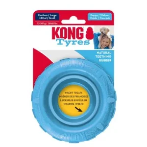 Rueda KONG Puppy M/L: 11,4 x 3,8 cm (Diám x Al)