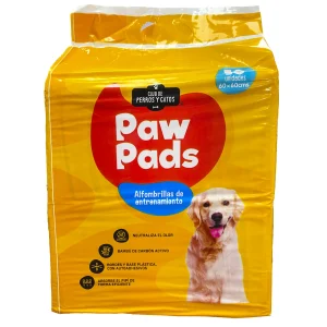 Sabanilla Alfombrilla Paw Pads carbón 50 unidades 60*60 CMS