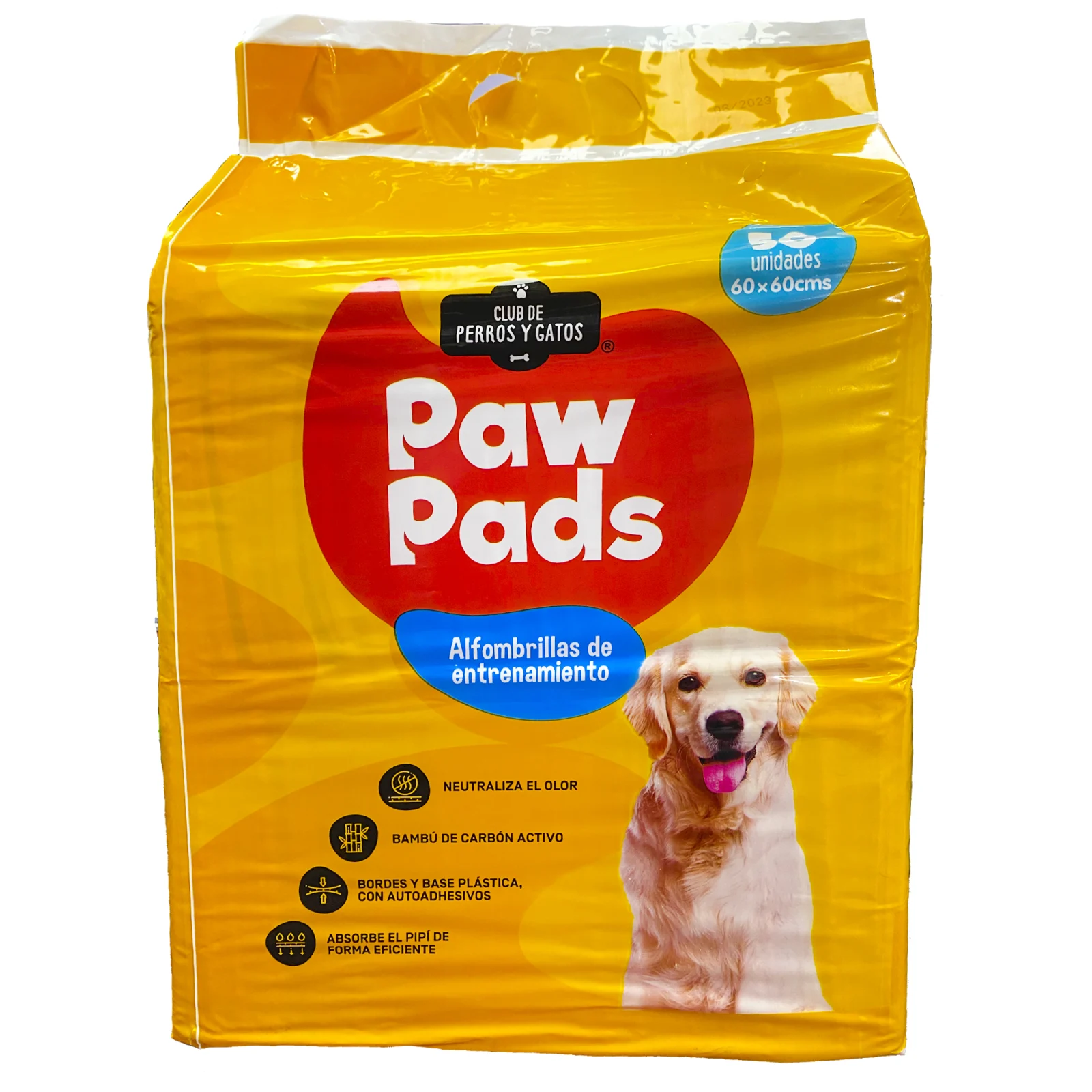 Sabanilla Alfombrilla Paw Pads carbón 50 unidades 60*60 CMS