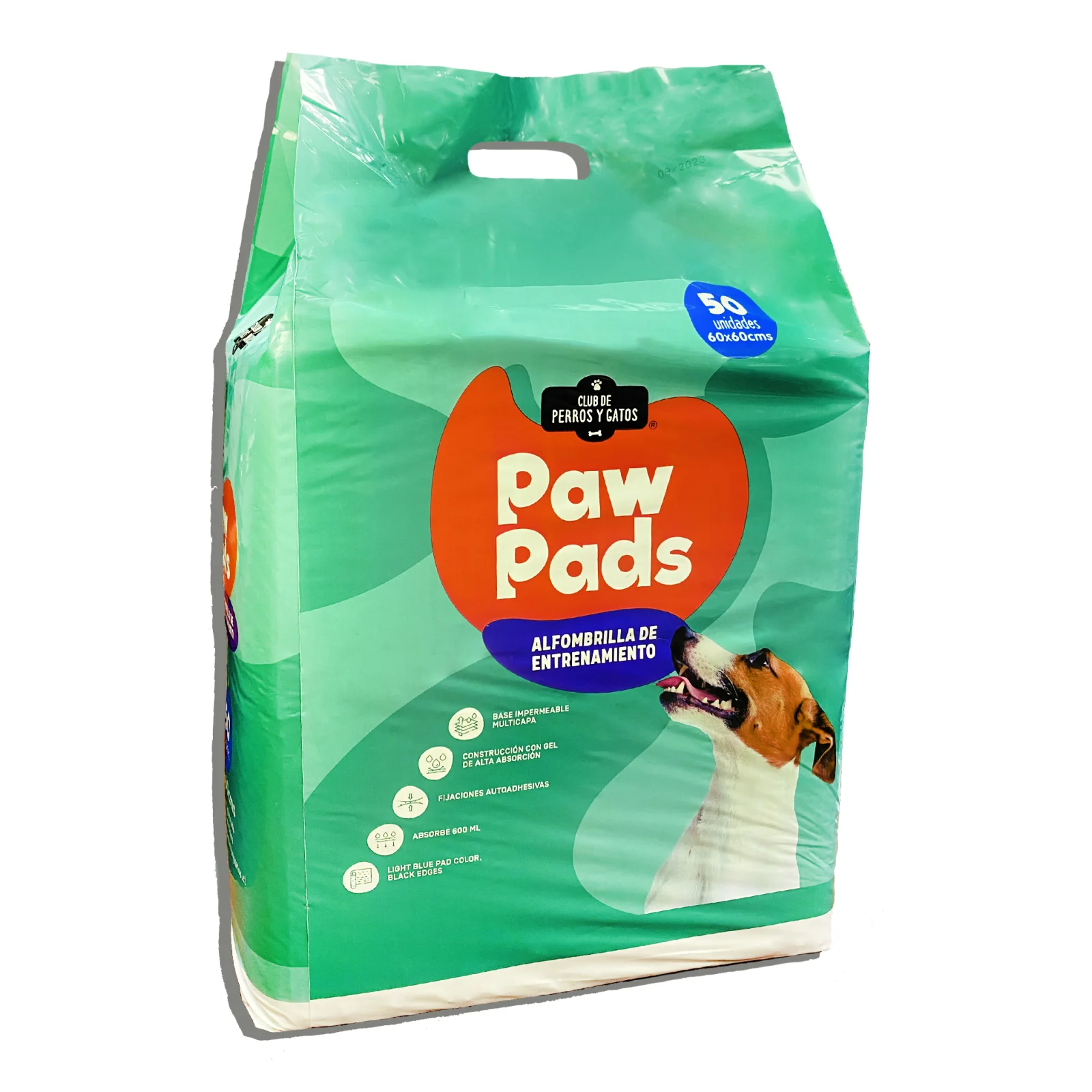 Sabanilla o Alfombrilla Paw Pads 60*60 cms 50 unidades