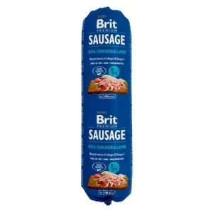 Salchichas Brit 12 x 800 g Pollo y cordero