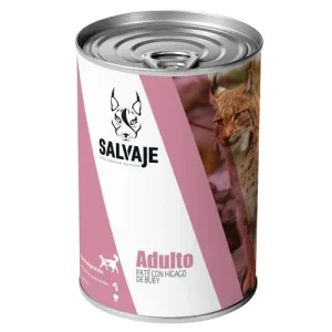 Salvaje Adulto Paté con Hígado de buey para gatos