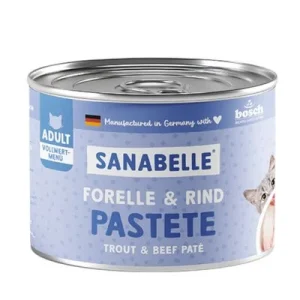 Sanabelle All Meat 24 x 195 g - Pack Ahorro Trucha y vacuno**