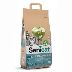 Sanicat Cellulose arena absorbente para gatos 10