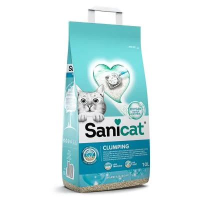 SANICAT Clumping Litter (Aglomerante) Oxygen Power Masella 10L ó 16L - Image 2