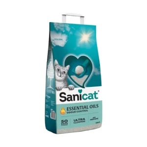 Sanicat Pure Essential Oils Fragrance Free Arena para gatos