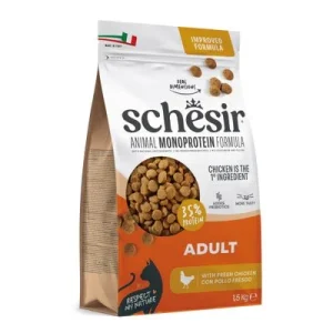 Schesir Adult Monoprotein con pollo 1,5 kg