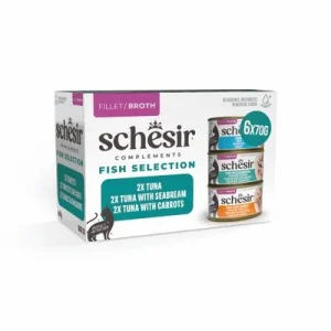 Schesir Complements en caldo 24 x 70 g - Pack ahorro