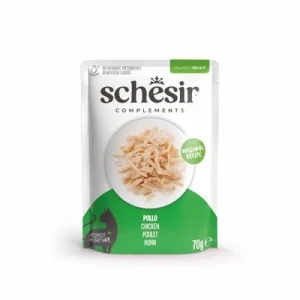 Schesir Complements Filete en gelatina 24 x 70 g - Pack ahorro Pollo
