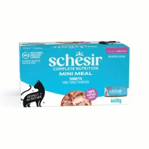 Schesir Complete Nutrition Filete en caldo 24 x 50 g - Pack ahorro Atún