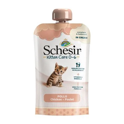 Schesir Kitten in Cream 10 x 150 g Pollo
