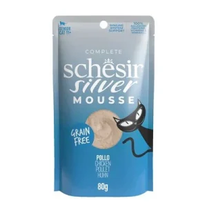 Schesir Silver Mousse 12 x 80 g Pollo