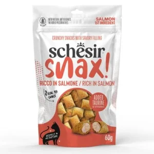 Schesir Snax! Pockets 60 g Salmón