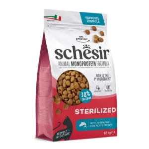 Schesir Sterilized con pescado 1,5 kg