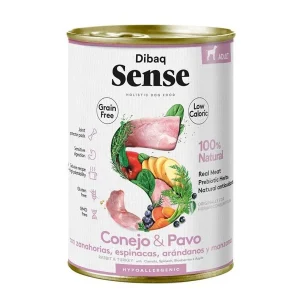 Sense Conejo y Pavo 380 g